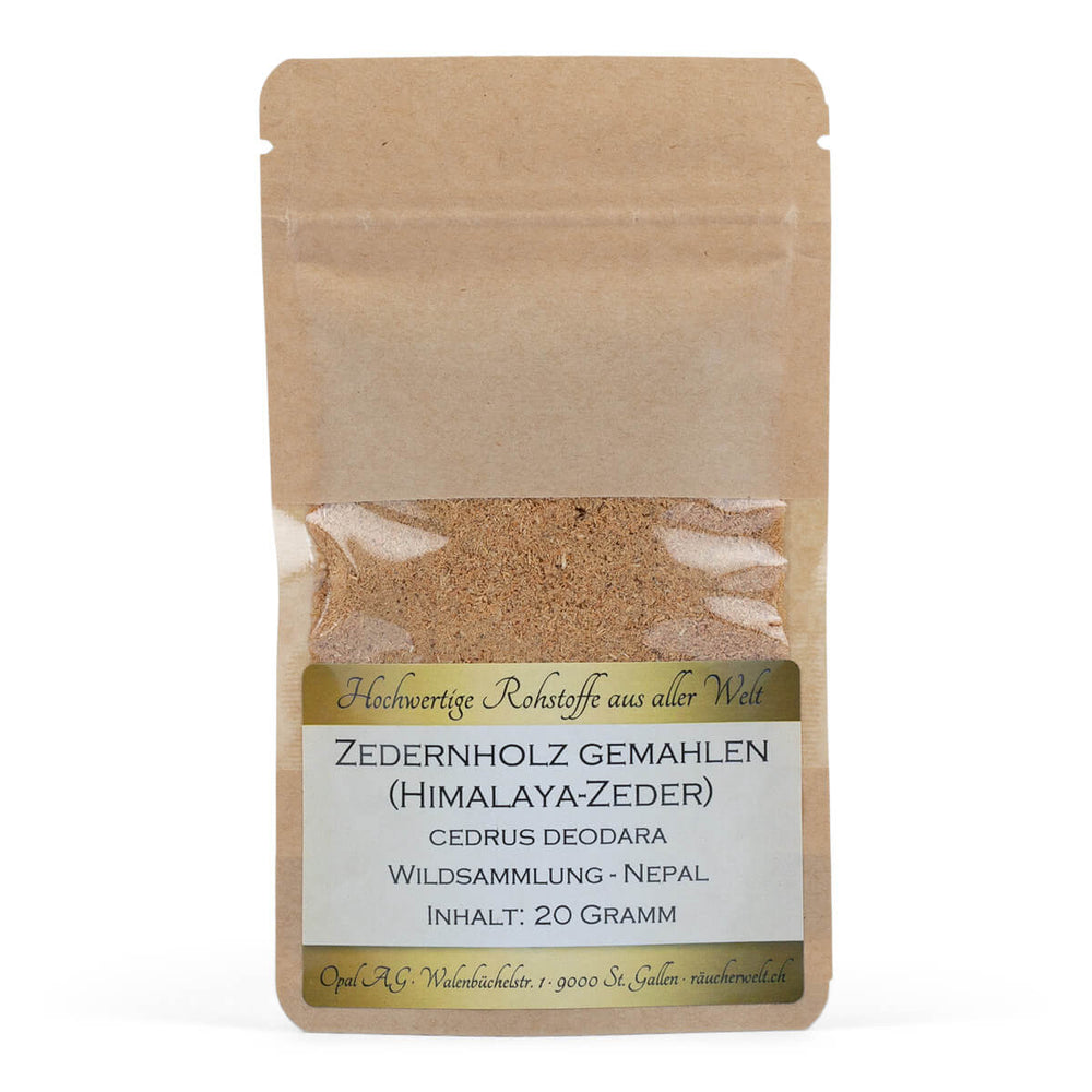 Zedernholz gemahlen (Himalaya-Zeder)